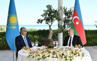Tokayevdən Əliyevə: Sizin güclü liderliyinizlə...