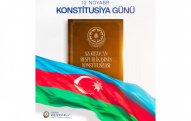 Prezident İlham Əliyev Konstitusiya Günü ilə bağlı paylaşım edib