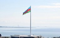 Azərbaycan Bayrağı ikinci dəfə ölçüsü ilə rekord qırdı