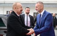 İlham Əliyev Slovakiya Milli Şurasının sədri ilə görüşdü