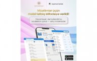 Müəllimlər üçün yeni mobil tətbiq istifadəyə verilib