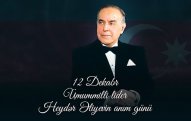 Ümummilli Lider Heydər Əliyevin anım günüdür