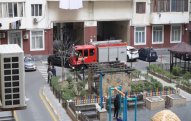FHN Bakıda yayayış kompleksində şərti yanğın təlimi keçirib - VİDEO