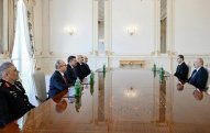 Prezident Türkiyənin daxili işlər nazirini qəbul etdi