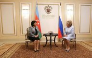 Sahibə Qafarova Matviyenko ilə görüşdü: AZAL təyyarəsi...
