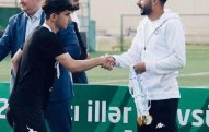 U-15 Liqasında Çempion mükafatlandırıldı - FOTO