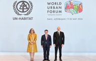 Bakıda WUF13-ün açılış mərasimi keçirilir, Prezident İlham Əliyev tədbirdə iştirak edir - CANLI