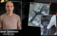 Keçmiş məhkum 7 kq narkotiklə tutuldu