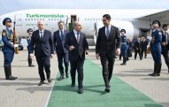 Türkmənistan Prezidenti Azərbaycana səfərə gəlib