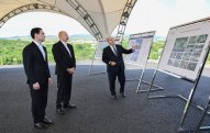 Azərbaycan və Türkmənistan prezidentləri Füzuli şəhərinin dağıdılmış yerlərinə baxıblar