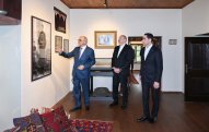 Prezidentlər İlham Əliyev və Sərdar Berdiməhəmmədov Şuşada Bülbülün ev-muzeyində olublar