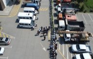 FHN-in Aran Regional Mərkəzi mülki müdafiə məşqi keçirib - FOTO