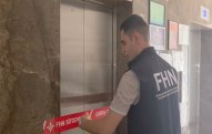 Bakıda yaşayış binasında liftin fəaliyyəti dayandırıldı - VİDEO
