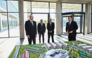 Prezident İlham Əliyev “SABAH.city” innovasiya şəhərciyinin birinci mərhələsinin açılışında iştirak edib - FOTO