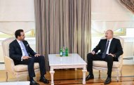 Prezident İlham Əliyev Müsəlman Ağsaqqalları Şurasının baş katibini qəbul edib