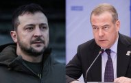 Medvedev Zelenskini təhqir etdi: “Yaşıl bit qəzəblənib”