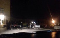 Polis xidmət zamanı bıçaqlandı - Bakıda (Video + Foto)