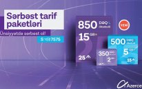 Yenilənmiş Sərbəst tarifləri ilə daha əlçatan ünsiyyət!