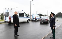 Prezident Baş Prokurorluğun yeni inzibati bina kompleksinin açılışında -FOTO (Yenilənib)
