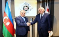 Əli Nağıyev gürcü həmkarı ilə görüşdü (FOTO/VİDEO)