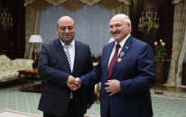 Belarus prezidenti Aleksandr Lukoşenkoya “Azərbaycanın Dostu” Qızıl Ordeni təqdim edildi 