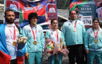 Paralimpiya çempionlarımız vətənə döndü