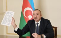 Prezident Zəfər xəbərini belə vermişdi (VİDEO)