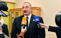 Prezident iranlı jurnalistin Azərbaycan dilində sualına belə cavab verdi (VİDEO)