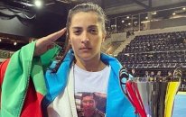 Qələbəsini şəhid qardaşına həsr etdi (FOTOLAR)