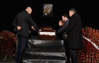 Ayaz Mütəllibovla vida mərasimi keçirildi (FOTOLAR)