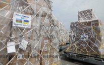 Azərbaycandan Ukraynaya növbəti humanitar yardım yola salındı (FOTOLAR)