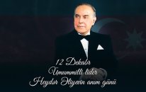 Ümummilli lider Heydər Əliyevin anım günüdür