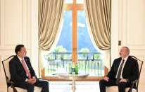 Prezident İlham Əliyev Qəbələdə TDT-nin Baş katibini qəbul edib