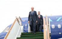 Ersin Tatar Azərbaycana gəlib