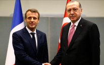 Ərdoğan Makronla görüşdü