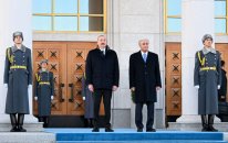İlham Əliyev Qazaxıstanda səfərdədir - FOTOLAR