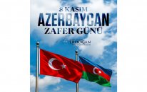 Ərdoğan Azərbaycan xalqını Zəfər Günü münasibətilə təbrik edib