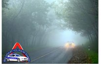 Yol polisi dumanlı hava şəraiti ilə bağlı müraciət edib