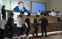 Polis Akademiyasında şagirdlərlə görüş keçirilib