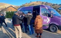 Kəlbəcərə yola salınan növbəti köç karvanı çatdı