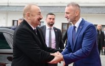 İlham Əliyev Slovakiya Milli Şurasının sədri ilə görüşdü