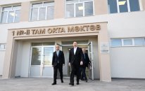 Kərkicahan qəsəbə 1 nömrəli tam orta məktəbin binası əsaslı təmirdən sonra istifadəyə verilib