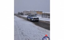 DYP hava ilə bağlı sürücü və piyadalara xəbərdarlıq edib