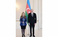 Prezident İlham Əliyev Yunanıstanın yeni səfirinin etimadnaməsini qəbul edib