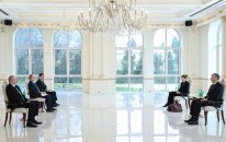 Dövlət başçısı Norveçin yeni səfirinin etimadnaməsini qəbul edib