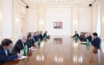 Prezident İlham Əliyev İranın müdafiə nazirini qəbul edib