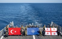 Gürcüstan və Türkiyə hərbçiləri NATO-nun dəniz təlimində iştirak ediblər