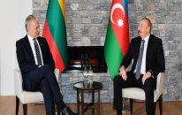 Prezident İlham Əliyev litvalı həmkarını təbrik edib