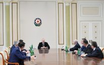 Prezident onları qəbul etdi - Foto