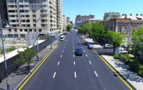 Bu küçədə hərəkət zolaqlarının sayı artırıldı